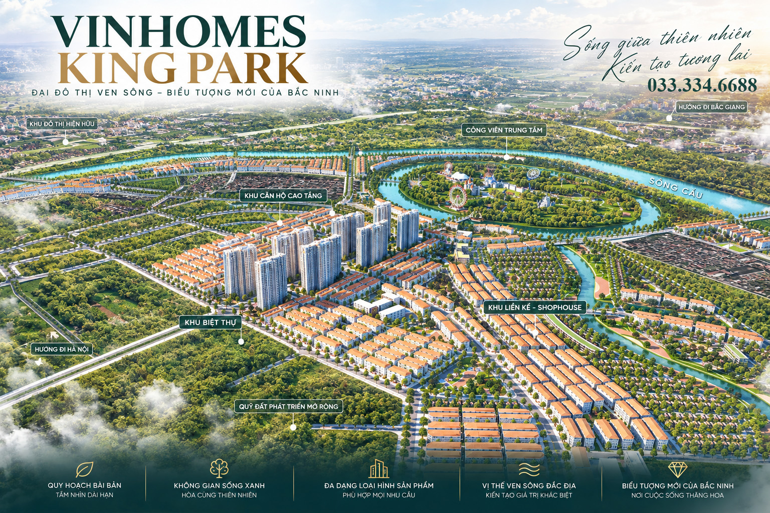 tổng thể vinhomes king park